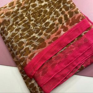 Cheetah Print Scarf